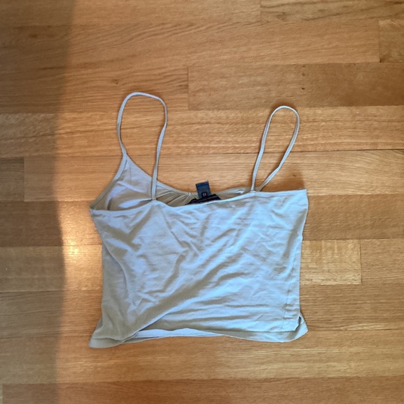 French connection green tank top - Picture 3 of 3